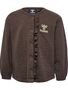 Hummel Hmlissa Sweat Jacket - chocolate brown