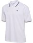 Hummel Hmlloose Polo Shirt S/S Bee - white