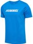 Hummel Hmlelemental Logo Cotton Tee - indigo bunting