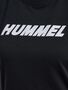 Hummel Hmlelemental Logo Cotton Tee Woman - black