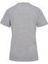 Hummel Hmlelemental Logo Cotton Tee Woman - grey melange