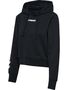 Hummel Hmlelemental Short Hoodie Woman - black