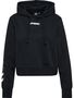 Hummel Hmlelemental Short Hoodie Woman - black
