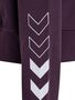Hummel Hmlelemental Short Hoodie Woman - plum perfect