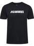 Hummel Hmlelemental 2-Pack Logo Cotton Tee - black/black