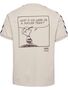 Hummel Hmlarchive T-Shirt S/S Peanuts - whitecap gray