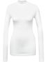 Hummel Hmlbl Comfort 2.0 Mockneck Tee L/S - white