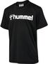 Hummel Hmllogo Jersey S/S Kids - black