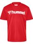 Hummel Hmllogo Jersey S/S Kids - true red