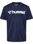Hummel Hmllogo Jersey S/S Kids - marine