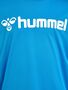 Hummel Hmllogo Jersey S/S Kids - diva blue