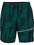 Hummel Hmlcourt Aop Pocket Shorts - rain forest