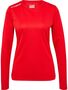 Hummel Hmlrun Jersey L/S Woman - tango red