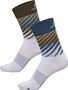 newline Nwlpace Functional Socks 2-Pack - dark slate