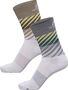 newline Nwlpace Functional Socks 2-Pack - silver sage