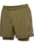 newline Nwlfast 2In1 Zip Pocket Shorts - capers