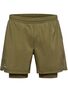 newline Nwlfast 2In1 Zip Pocket Shorts - capers