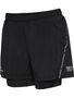 newline Nwlfast 2In1 Zip Pocket  Shorts W - black