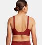 Under Armour Ua Infinity Mid 2.0 Bra - earthen orange