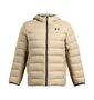 Under Armour Legend Down Hooded Jacket - city khaki