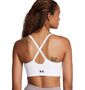 Under Armour Vanish Seamless Low Bra - white