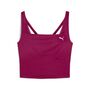 Puma Studio Cloudspun Rib Tank - Short - magenta gleam