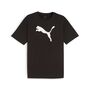 Puma teamRISE Logo Jersey Cotton - schwarz