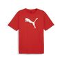 Puma teamRISE Logo Jersey Cotton - rot