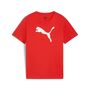 Puma teamRISE Logo Jersey Cotton Jr - rot