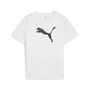 Puma teamRISE Logo Jersey Cotton Jr - weiss