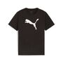 Puma teamRISE Logo Jersey Cotton Jr - schwarz