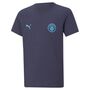 Puma MCFC ESS Tee Jr - blau