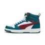 Puma Puma Rebound V6 Mid Jr - cold green-alpine snow-intense red