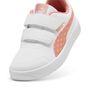 Puma Courtflex V3 Dotty V Ps - puma white-deeva peach