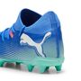 Puma Future 7 Match Fg/Ag Jr - bluemazing-puma white-electric peppermint