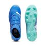Puma Future 7 Match Fg/Ag Jr - bluemazing-puma white-electric peppermint