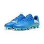 Puma Future 7 Play Fg/Ag Jr - hyperlink blue-mint-puma white