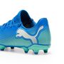 Puma Future 7 Play Fg/Ag Jr - hyperlink blue-mint-puma white