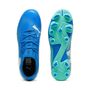 Puma Future 7 Play Fg/Ag Jr - hyperlink blue-mint-puma white
