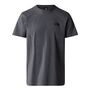 The North Face M S/S Simple Dome Tee - tnf medium grey heather