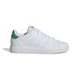 adidas Advantage Base 2.0 J - ftwwht/ftwwht/green