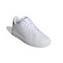 adidas Advantage Base 2.0 J - ftwwht/ftwwht/green