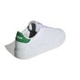 adidas Advantage Base 2.0 J - ftwwht/ftwwht/green