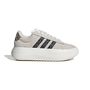 adidas Grand Court Platform Suede - owhite/carbon/magold