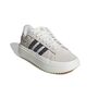 adidas Grand Court Platform Suede - owhite/carbon/magold