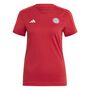 adidas Fcb Wmn 3S Tee - tepore