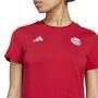 adidas Fcb Wmn 3S Tee - tepore
