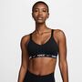 Nike W Nk Df Indy Med Spt Bra - black/white 