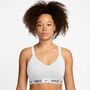 Nike W Nk Df Indy Med Spt Bra - white/black