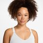 Nike W Nk Df Indy Med Spt Bra - white/black
